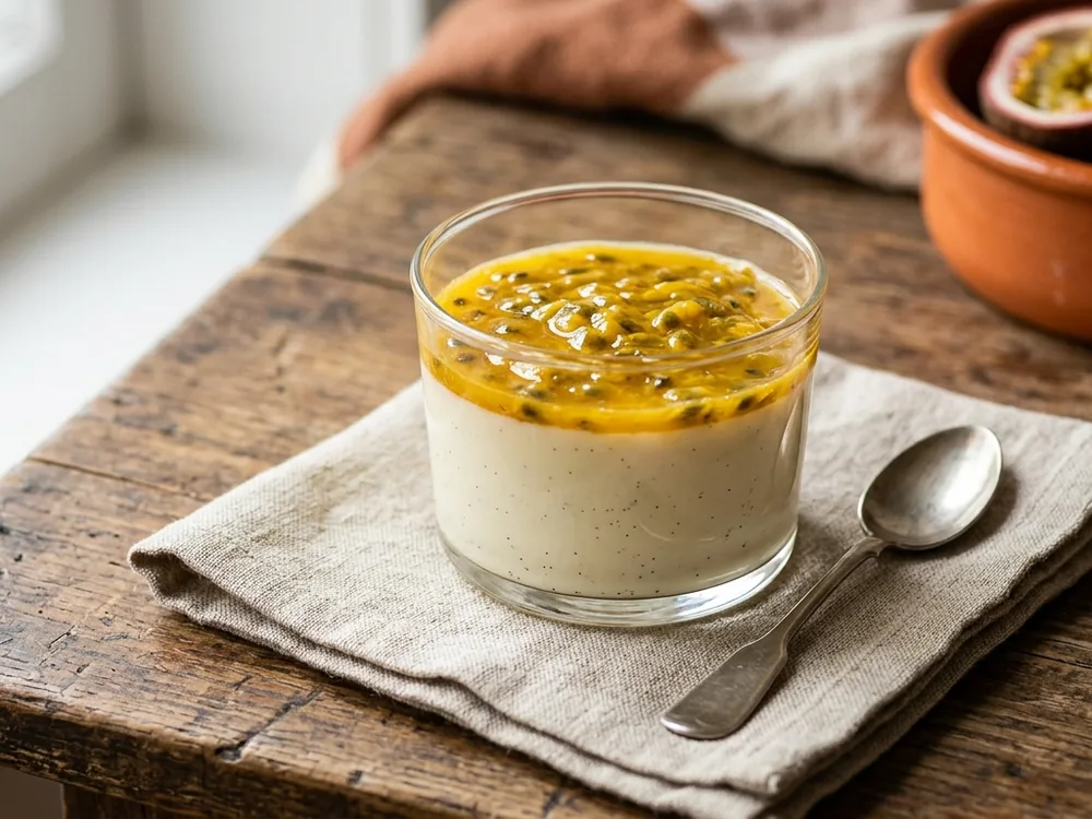 Pannacotta à la passion