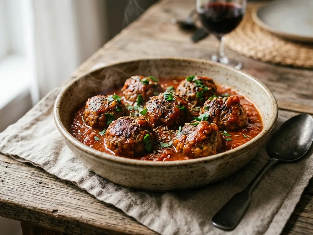 Polpettes cumin-fenouil